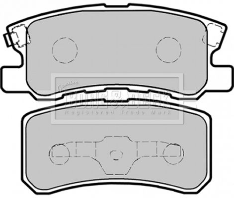 BORG & BECK Jarrupala, levyjarru BBP1758